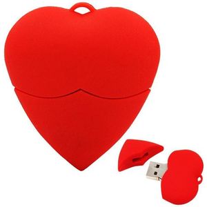 Ulticool USB-stick liefde hartje rood 16GB