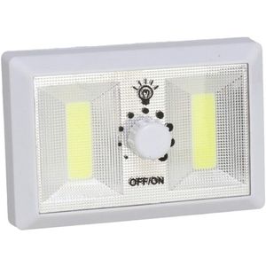 Gerimport Kastlampen - met dimmer - LED lampen - wit - 11 x 7.5 cm