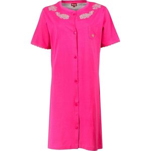 Medaillon Dames Nachthemd Roze Doorknoop model MENGD1606A Maten: S
