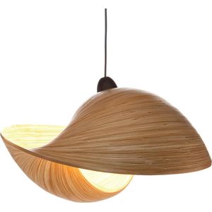 hanglampen Design  lamp Bamboe Schelp woonkamer slaapkamer Ø 60 cm