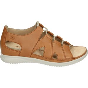 Hartjes 132.1114/99~~~~~~~~~~~~~~~~~~~ - Platte sandalenDames Sandalen - Kleur: Cognac - Maat: 38