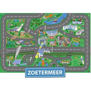 Speelkleed Zoetermeer City-Play - Autokleed - Verkeerskleed - Speelmat Zoetermeer