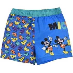 Mickey Mouse zwemshort - blauw - Disney zwembroek - maat 98