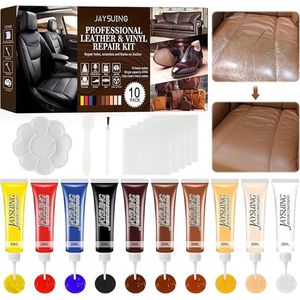 Equivera Leer Reparatie Set - Leder Reparatie Set - Leder Reparatie Kit -