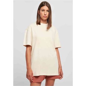 Urban Classics - Oversized Boyfriend Dames T-shirt - XXL - Ivoorkleurig