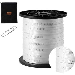 VEVOR Polyester Trekkoord – 160,9 m x 1,3 cm, 567 kgf Treksterkte, 100% Polyestervezel, 5% Extra Lange Rol, Praktische Accessoires, Geschikt voor Verscheiden Toepassingen