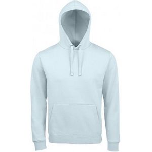 SOLS Unisex Volwassenen Spencer Hooded Sweatshirt (Romig Blauw)