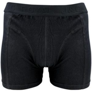 J&C heren boxershort uni katoen stretch zwart maat M