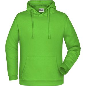 James And Nicholson Heren Basis Hoodie (Kalk groen)