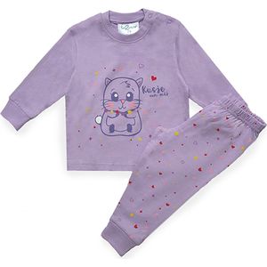 Fun2Wear - Pyjama Hamster Lila/Paars - Lila - Maat 128 -