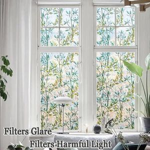 Window Film Sun Protection Film Self-Adhesive UV Protection Window Indoor or Outdoor Privacy Tinted 44.5 x 200 cm