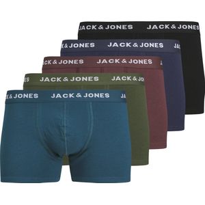 Jack & Jones Teo Solid Trunks Boxershorts Jongens (5-pack) - Maat 140