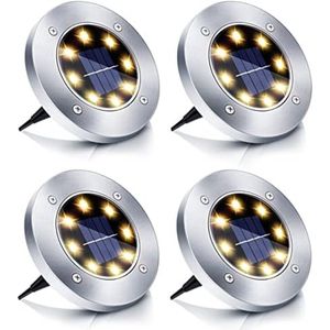 Solar straatlantaarn 4 LED solar tuinverlichting