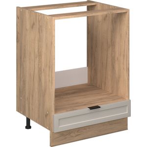 Vicco Fame-Line Keuken Ovenombouwkast – 60 cm zonder werkblad GrijsBeige zonder werkblad