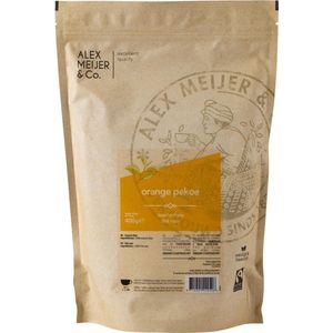 Ceylon Orange Pekoe Losse Thee Grote Zak 400 gram Alex Meijer Fair trade