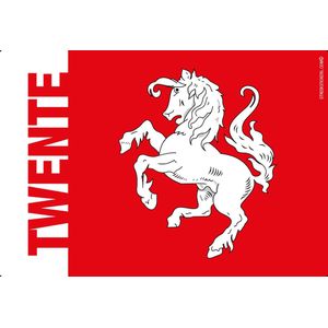 Sticker Twente (tekst zijkant)