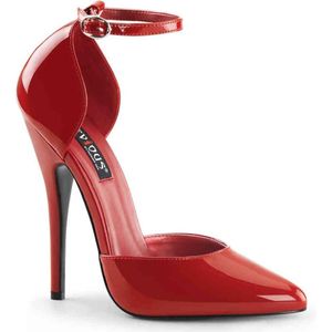 Devious - DOMINA-402 Hoge hakken - Paaldans schoenen - 39 Shoes - Rood