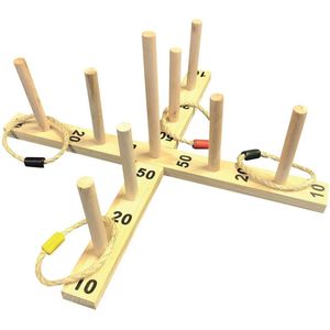 Ringwerpspel Hout - Buitenspeelgoed