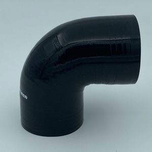 90 Graden bochten silicone-Zwart-89