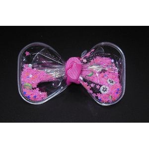 Strik confetti roze met duckklem - Kinderen - Feestje - Bewegende confetti