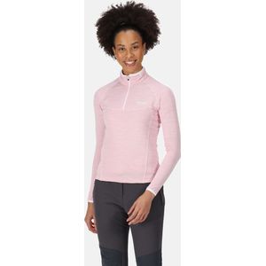 De Regatta Yonder Fleece - Dames - Halve Rits - Lichtgewicht - Pastelroze