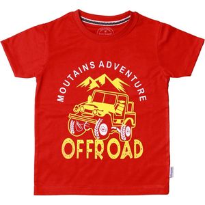 Comfort & Care Apparel | Rood Offroad T-shirt | Baby | Maat 92