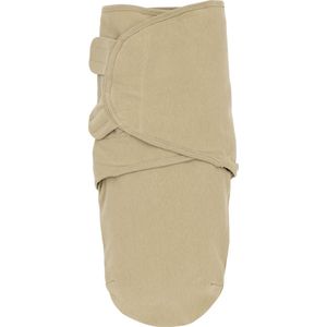 Meyco Baby Uni swaddlemeyco inbakerdoek - sand - 0-3 maanden