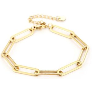 Bijoutheek Armband (sieraad) Schakel Goud