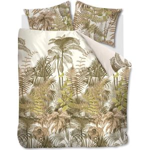 Beddinghouse Caribe dekbedovertrek - Eenpersoons - 140x200/220 - Oker