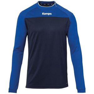 Kempa Prime Longsleeve Marine-Royal Maat L