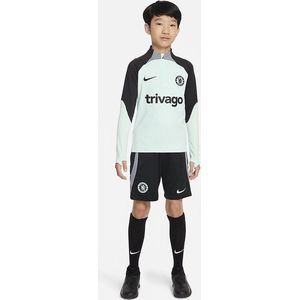 Nike Chelsea FC Strike Dri-FIT knit Voetbaltrainingstop Kids Mint Foam Maat 128/140