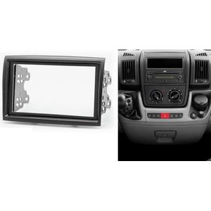 2-DIN CITROEN Jumper 2006+ / PEUGEOT Boxer 2006+ / FIAT Ducato 2006+ frame Audiovolt 11-354