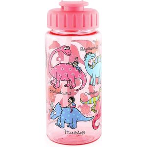 Tyrrell Katz drinkfles/drinkbeker roze Dino Dinosaurussen