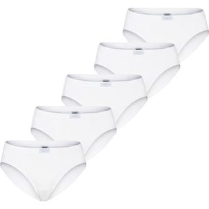 Racky dames 5-pack heup slips (Highleg mini) - XXL - Wit