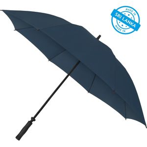 Falcone - Golfparaplu Windproof - Handopening - 125 cm - Marine Blauw