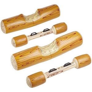 Zwembadspeelgoed - 2-Delige set Opblaasbare drijvende rij Gevechtslogboeken - Waterspeelgoed, interessante zwevende bed, zwembad Lounger Giant Floats Ride Boat Raft, volwassen kinderen Pool Party Watersport Games