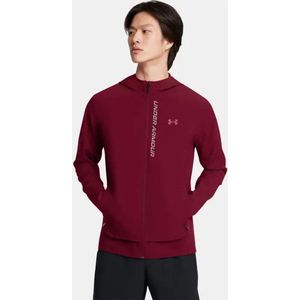 Ua Outrun The Storm Jacket-Red Size : XL