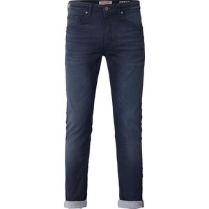 Petrol Industries - Heren Seaham Coated Slim Fit Jeans jeans - Blauw - Maat 38