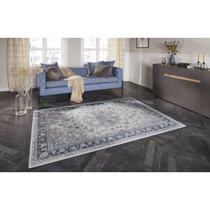 Flycarpets Elle Decoration - Klassieke Vloerkleed - Nain - Sapphire / Blauw - 80x150 cm