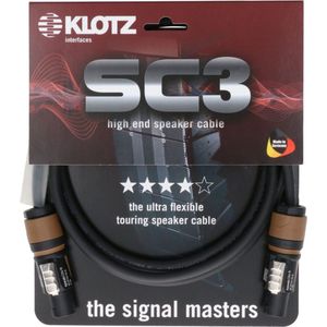 Klotz SC3-L2FF0300 Lautsprecherkabel 3 m - Luidsprekerkabel