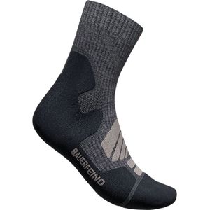 Bauerfeind Outdoor Performance, Compression Socks, men, grey, 38-40, M - 1 Paar