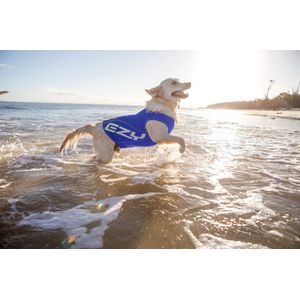 EzyDog Rashies Shirt voor Honden - Hondenkleding - 47cm - Blauw