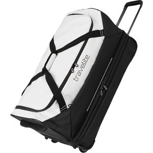 Travelite Reistas Basics Tarpaulin Wheeled Duffle Large 70 cm Exp White