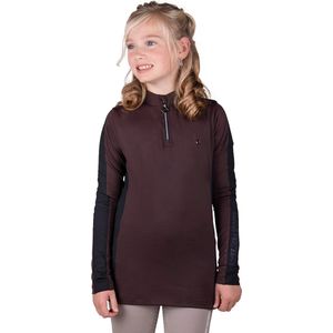 Qhp Trainingsshirt Julin Thermo Kids Bruin - 152