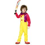 Fiestas Guirca Verkleedkostuum Clown Junior Geel Maat 128/134