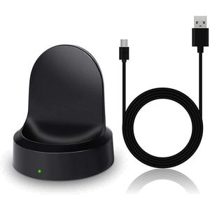 Case2go Oplaadkabel en Oplaadstation - Samsung Gear S3/S2/Sport - 0.50m - Zwart