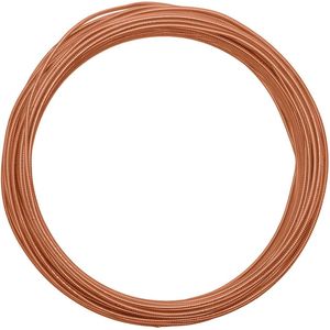 Vaessen Creative Aluminium Draad - Embossed round - 2mm - 30m - Oranje koper