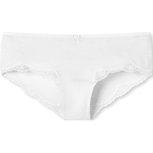 SCHIESSER Pure Cotton slip (1-pack) - dames bikinihipster wit - Maat: 36