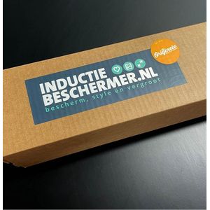 Inductie beschermer 65x52 - afdekplaat inductie mat - Dietrix Kookplaat beschermer - Base - Leaves - 1 Blad ingezoomd