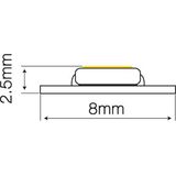 LED Line - LED Strip 5 meter - 300 SMD3528 - 3000K warm wit licht - 4,8W - 12V